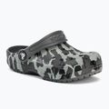 Crocs Classic Camo Clog T nero/grigio infradito per bambini