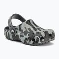 Crocs Classic Camo Clog T nero/grigio infradito per bambini 2