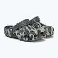 Crocs Classic Camo Clog T nero/grigio infradito per bambini 5