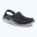 Crocs LiteRide 360 Clog Ciabatte nero/grigio ardesia 9