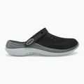 Crocs LiteRide 360 Clog Ciabatte nero/grigio ardesia 3