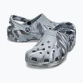 Crocs Classic Marbled Clog infradito grigio chiaro/multi 3