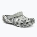 Crocs Classic Marbled Clog infradito grigio chiaro/multi