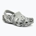 Crocs Classic Marbled Clog infradito grigio chiaro/multi 2