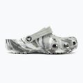 Crocs Classic Marbled Clog infradito grigio chiaro/multi 3