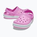 Crocs Crocband Clog Bambini infradito rosa taffy 3