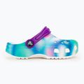 Crocs Classic Solarized Clog bianco/multi infradito per bambini 3