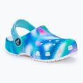 Crocs Classic Solarized Clog bianco/multi infradito per bambini 2