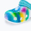 Crocs Classic Solarized Clog bianco/multi infradito per bambini 8