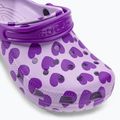 Zoccolo Crocs Classic Easy Icon per bambini, lavanda 9