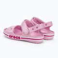 Crocs Bayaband Sandal K ballerina rosa/rosa caramella sandali per bambini 3