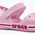 Crocs Bayaband Sandal K ballerina rosa/rosa caramella sandali per bambini 8