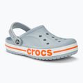 Crocs Bayaband Clog Ciabatte blu/grigio/arancio