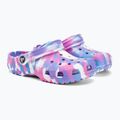 Crocs Classic Marbled Clog K bianco/rosa infradito per bambini 5