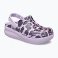 Crocs Cls Animal Cutie Clog Bambini infradito leopardati 9