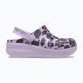 Crocs Cls Animal Cutie Clog Bambini infradito leopardati 10