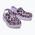 Crocs Cls Animal Cutie Clog Bambini infradito leopardati 11