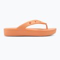 Infradito Crocs Classic Platform papaya da donna 2