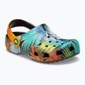 Crocs Classic Pool Party Clog K nero/multi infradito per bambini 11