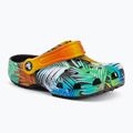 Crocs Classic Pool Party Clog K nero/multi infradito per bambini