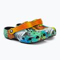 Crocs Classic Pool Party Clog K nero/multi infradito per bambini 5