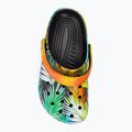 Crocs Classic Pool Party Clog K nero/multi infradito per bambini 7