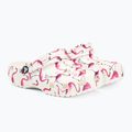 Crocs Classic Pool Party Clog K bianco/flamingo infradito per bambini 5