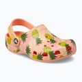 Crocs Classic Pool Party Clog K papaya infradito per bambini 11