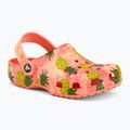 Crocs Classic Pool Party Clog K papaya infradito per bambini 2