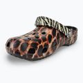 Crocs Classic Animal Remix nero/multi infradito animalier 8