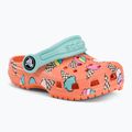 Crocs Classic Pool Party Clog T papaya infradito per bambini