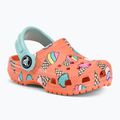 Crocs Classic Pool Party Clog T papaya infradito per bambini 2