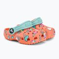 Crocs Classic Pool Party Clog T papaya infradito per bambini 5