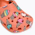 Crocs Classic Pool Party Clog T papaya infradito per bambini 8