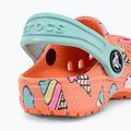 Crocs Classic Pool Party Clog T papaya infradito per bambini 10