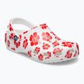 Crocs Classic Retro Resort Clog infradito bianco/fiamma 11