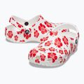 Crocs Classic Retro Resort Clog infradito bianco/fiamma 16