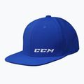 Cappello da baseball CCM Small Logo Flat Brim SR royal