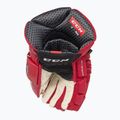 Guanti da hockey CCM per bambini JetSpeed FT4 JR rosso/bianco 4