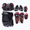 Set di imbottiture per bambini CCM YTH nero/rosso