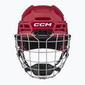 Casco da hockey CCM Tacks 70 Combo rosso 2