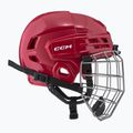 Casco da hockey CCM Tacks 70 Combo rosso 3