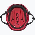 Casco da hockey CCM Tacks 70 Combo rosso 5