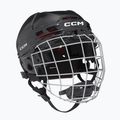 Casco da hockey per bambini CCM Tacks 70 Combo JR Black