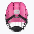 Casco da hockey junior CCM Tacks 70 Combo JR pink 4