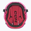 Casco da hockey per bambini CCM Tacks 70 Combo rosa 5