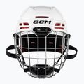 Casco da hockey junior CCM Tacks 70 Combo bianco 2