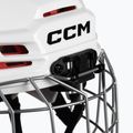Casco da hockey junior CCM Tacks 70 Combo bianco 6