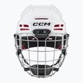 Casco da hockey junior CCM Tacks 70 Combo bianco 10