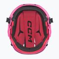 Casco da hockey per bambini CCM Tacks 70 Combo rosa 5